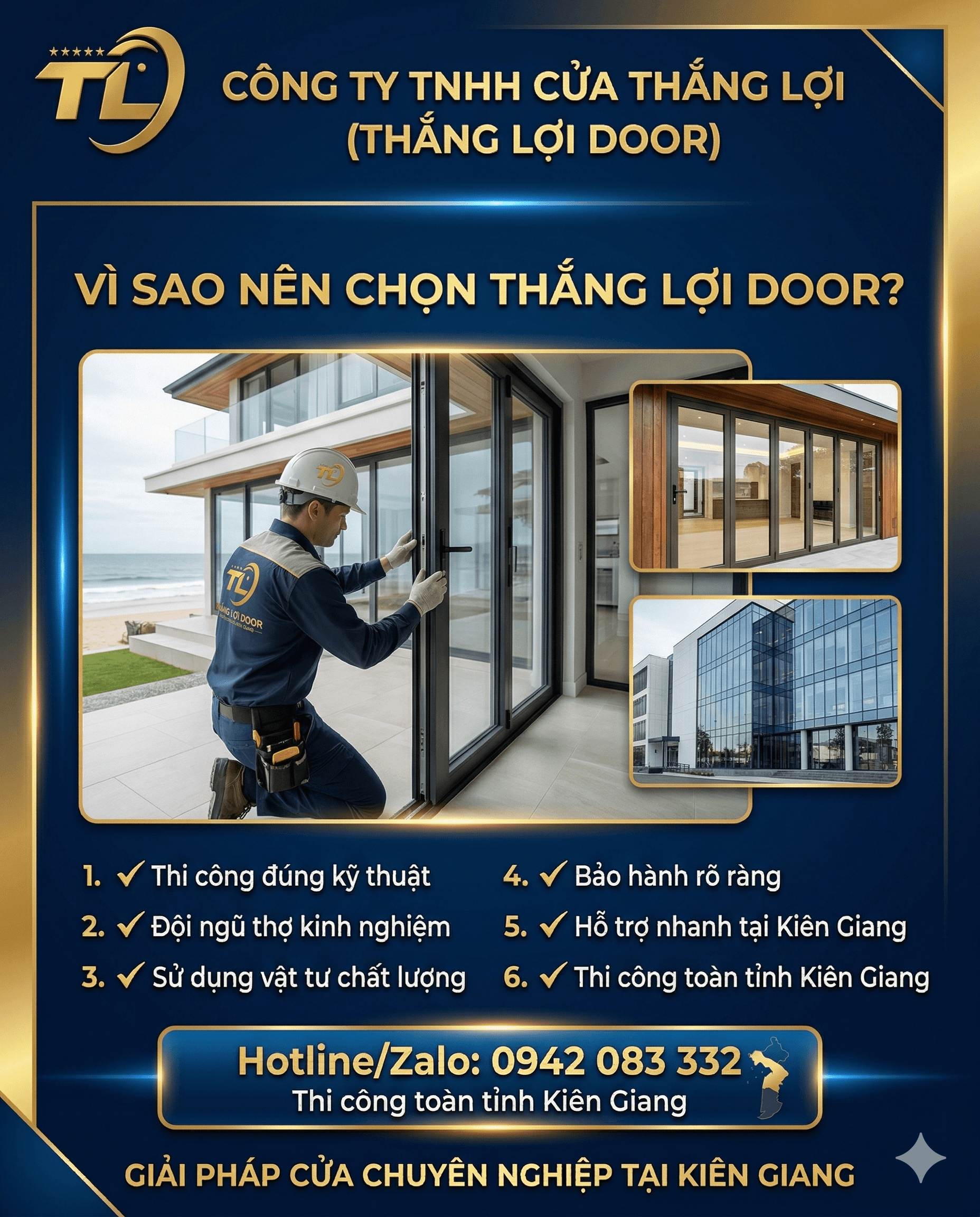 Đơn vị thi công  uy tín tại Kiên Giang